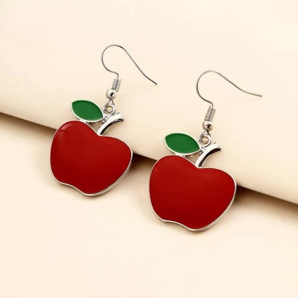 Apple earrings - Picture 2 of 5